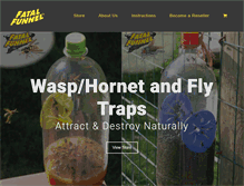 Tablet Screenshot of fatal-funnel.com